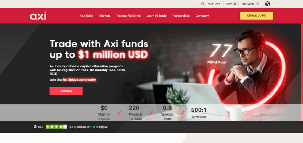 Axi App To Buy Shares Australia