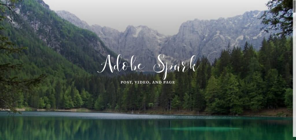 Adobe Spark android app to make thumbnail