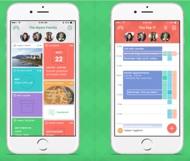 Picniic Family Calendar App