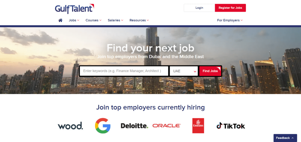 GulfTalent.com  Best Job Apps In UAE