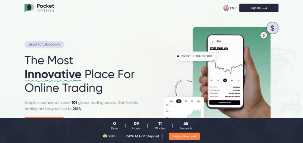 Pocket Option Best Forex Trading Apps In India