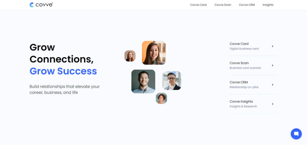 Covve  App For Business Card Scanning