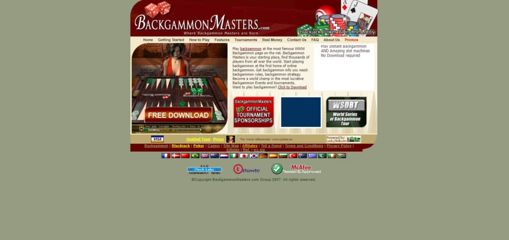 Backgammon Masters Android Backgammon App