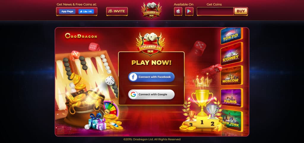 Backgammon King Android Backgammon App