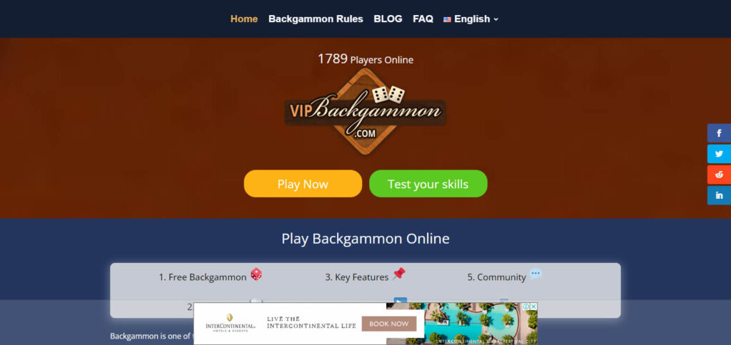 VIP Backgammon Android Backgammon App