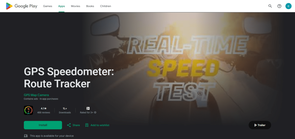 GPS Speed Tracker