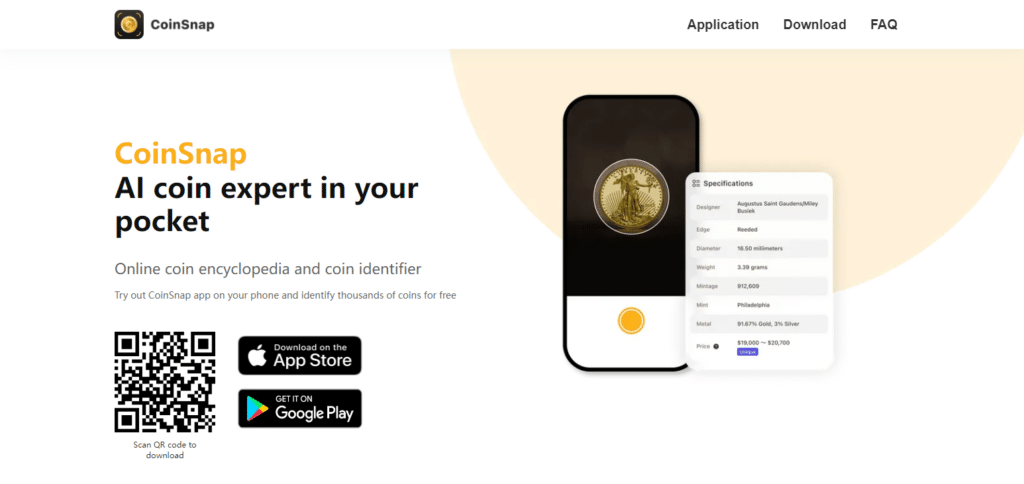 CoinSnap Free Coin Identifier Apps