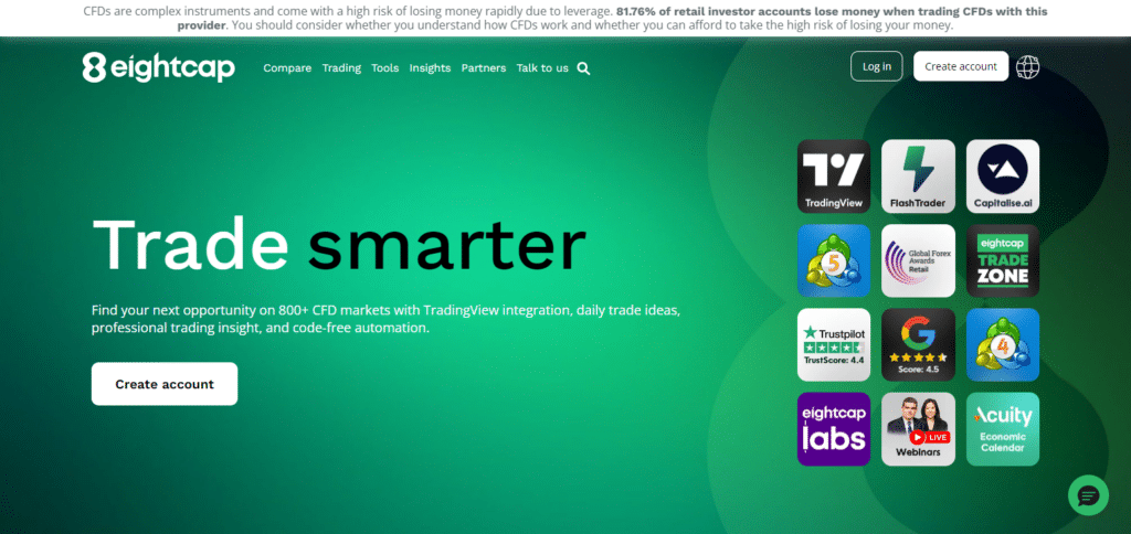 Eightcap Best Forex Trading Apps In India