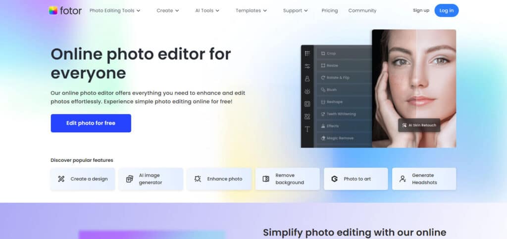 Fotor Free Ios Apps To Create Realistic Images