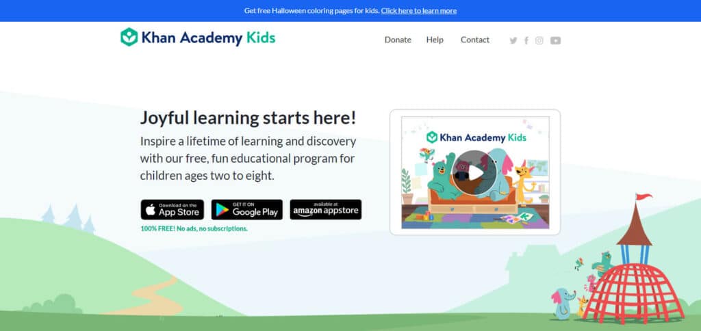 Khan Academy Kids Educational Apps For 4 Year Olds