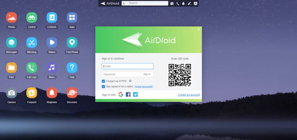 AirDroid Apps To Transfer Data From Android To Android