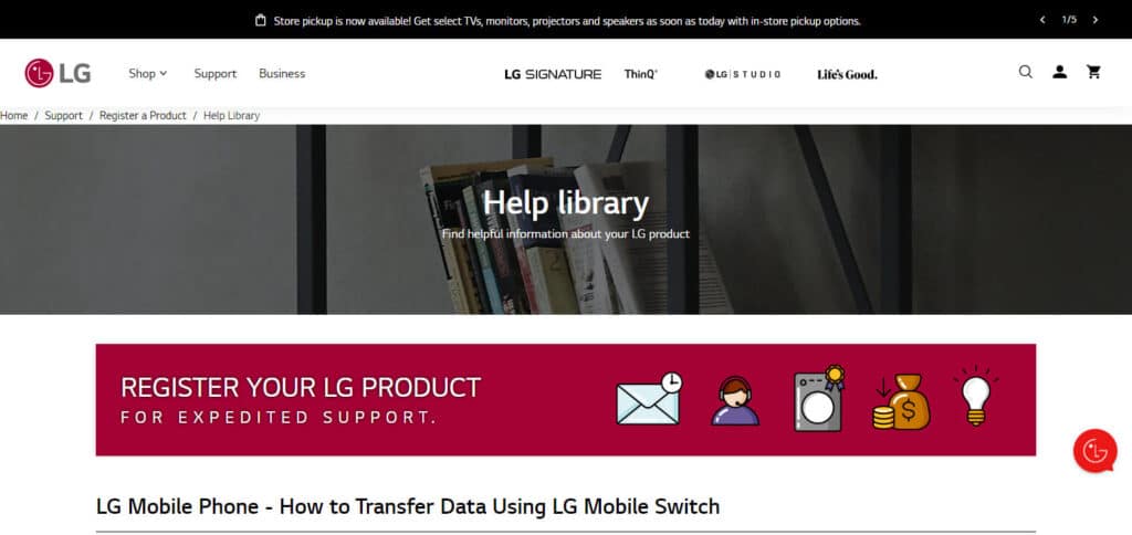 LG Mobile Switch Apps To Transfer Data From Android To Android