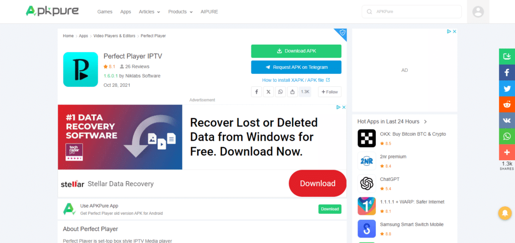 Perfect Player IPTV IPTV App For Chromecast With Google Tv