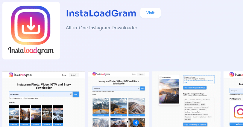 InstaLoadGram  Best App To Save Videos From Instagram