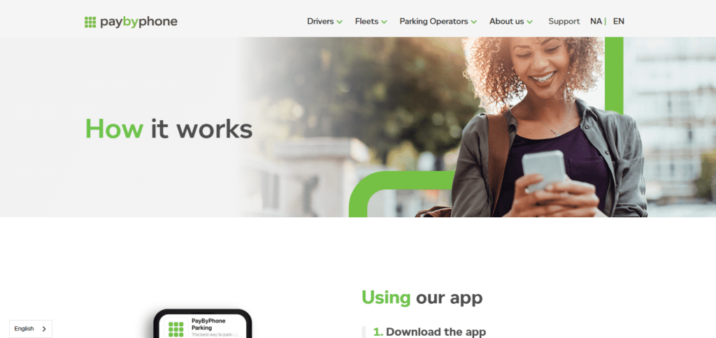 PayByPhone Parkeer App België
