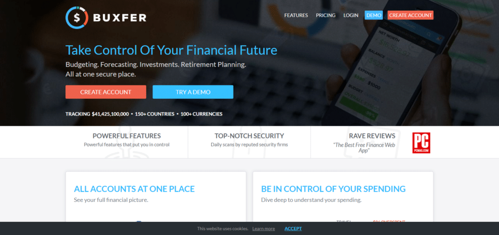 Buxfer Budget App België​