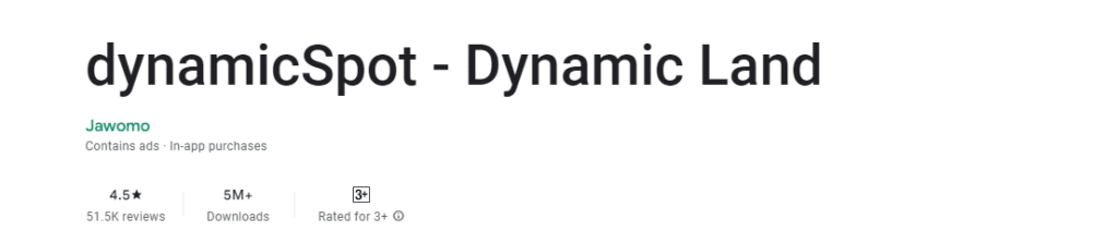 DynamicSpot Android Apps For Customization