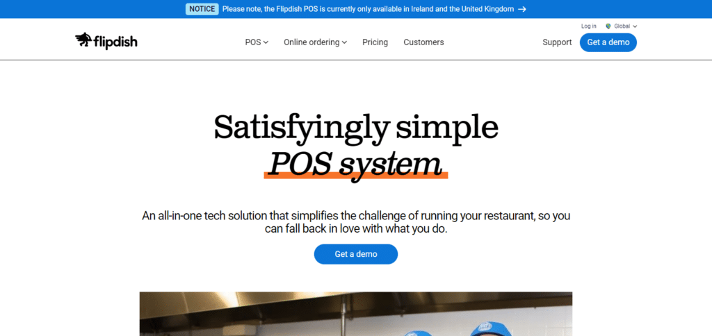 Flipdish Android Kiosk App