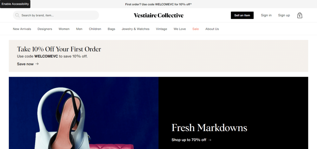 Vestiaire Collective Apps To Sell Stuff