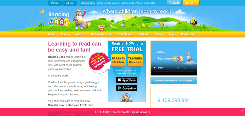 Reading Eggs Apps For ESL Kindergarten Students