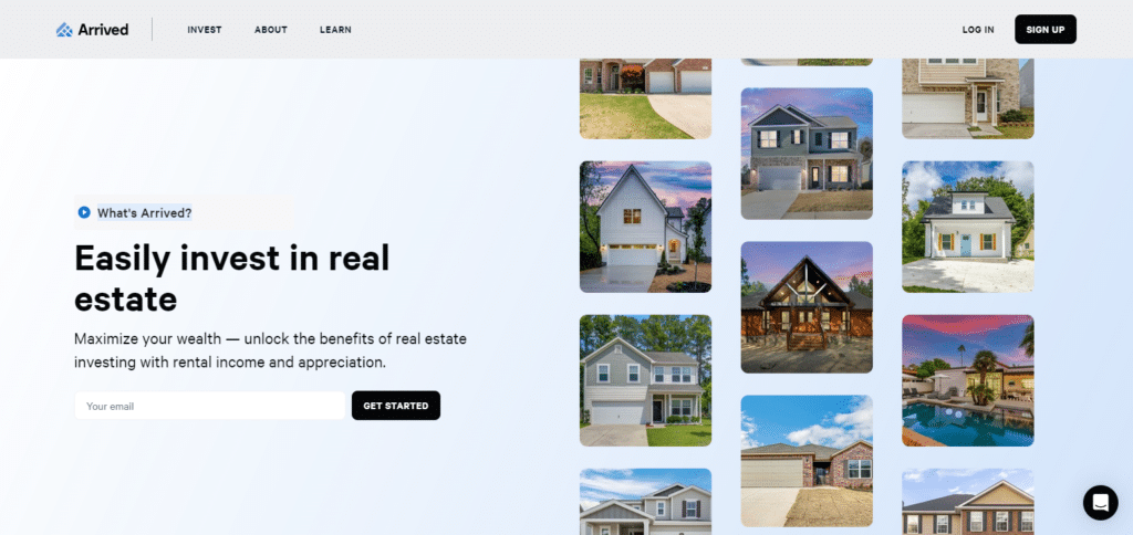 Arrived Homes Apps For Real Estate Investors