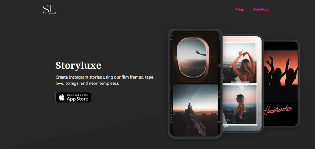 StoryLuxe Apps For Designing Custom Instagram Stories