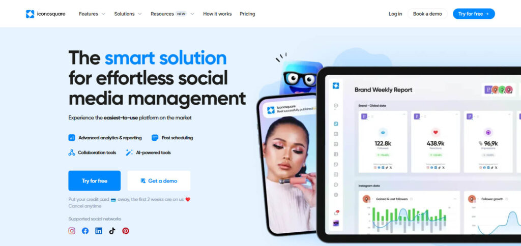 Iconosquare Apps For Tiktok Analytics