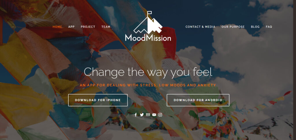 MoodMission Apps For Mental Health