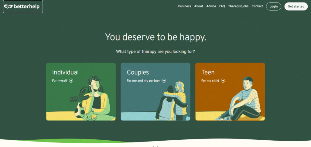BetterHelp Apps For Mental Health