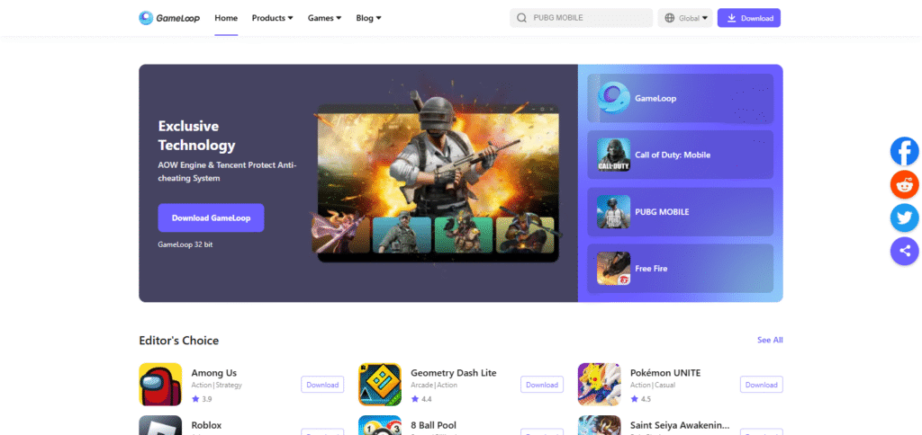 GameLoop Android Emulators For Pc