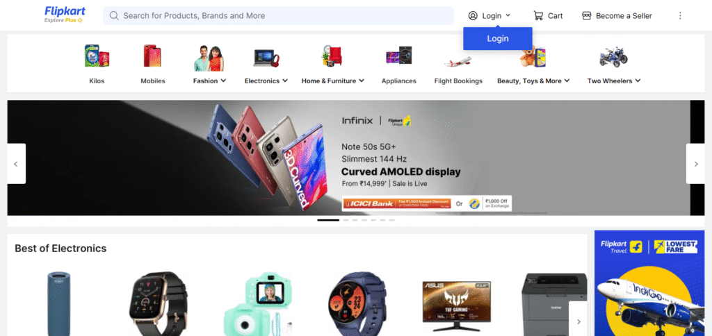 Flipkart Apps for Online Shopping Deals