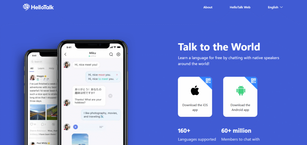 HelloTalk Apps for AI-Powered Language Learning