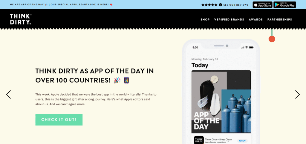 Think Dirty Apps for Sustainable Living and Eco-Friendly Choices