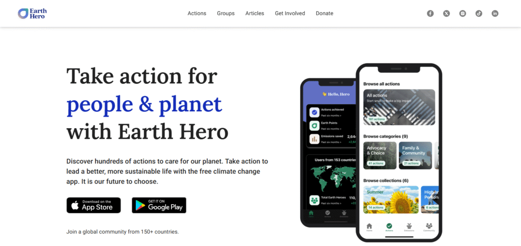 Earth Hero Apps for Sustainable Living and Eco-Friendly Choices