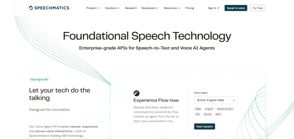 Speechmatics