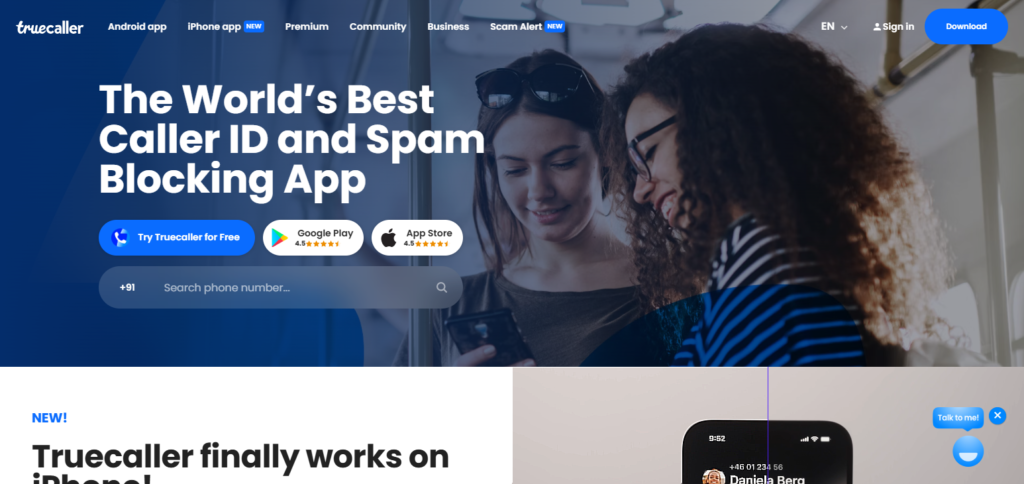 Truecaller Apps To Block Spam Texts
