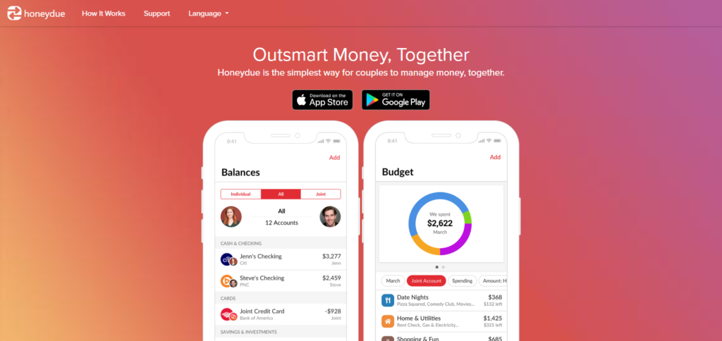 Honeydue Apps To Track Multiple Bank Accounts