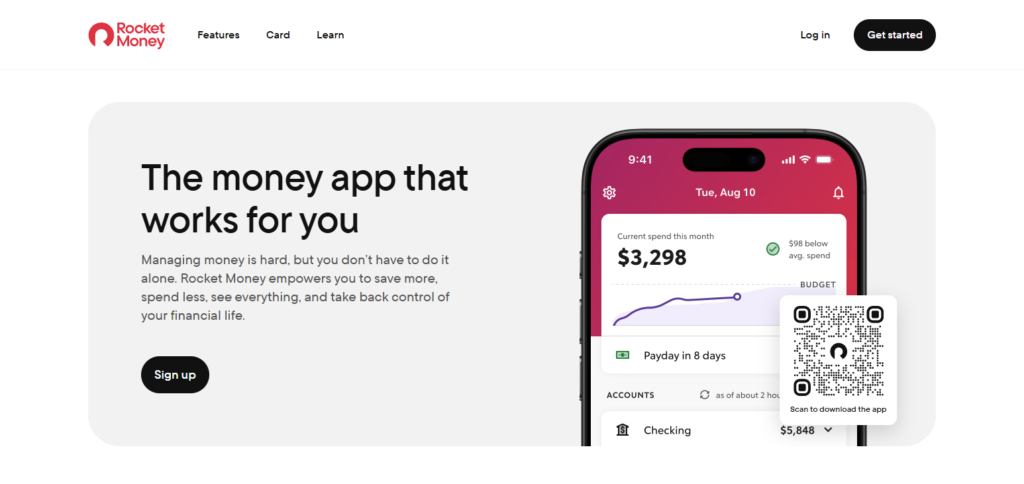 Rocket Money (formerly Truebill) Apps To Track Multiple Bank Accounts
