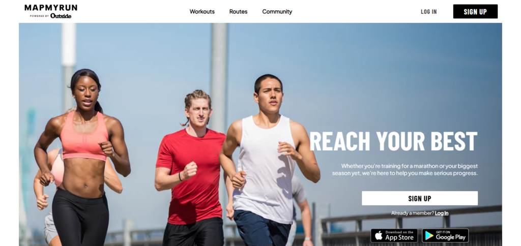 MapMyRun Apps For Tracking Exercise Goals