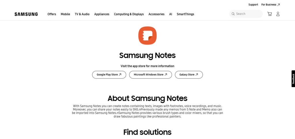 Samsung Notes Samsung Mobile Apps
