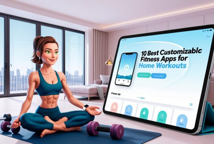 10 Best Customizable Fitness Apps for Home Workouts