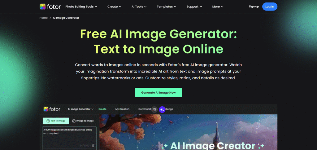 Fotor AI Apps for Digital Art Creation with AI Integration