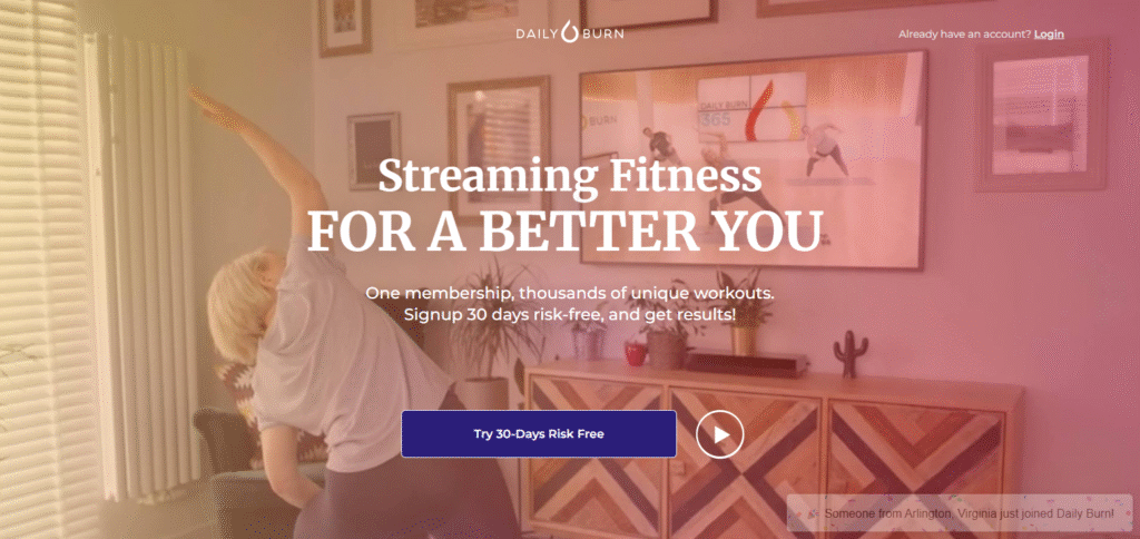 Daily Burn Customizable Fitness Apps for Home Workouts